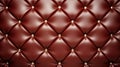 Handcrafted Elegance, A Close Examination of Premium Leather with Intricate Stitching, Generative AI