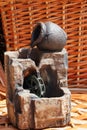 Handcrafted fountain with mechanism I