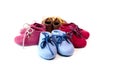 Handcrafted merino wool baby shoes