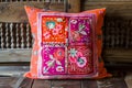 Hmong Embroidered Pillow - Thailand Vietnam Laos