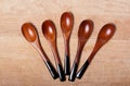 Handcrafted wooden spoons