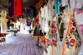 Handcrafts market in Mexico Puerto Morelos Royalty Free Stock Photo