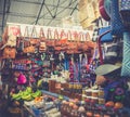 Handcrafts in market of Oaxaca Mexico