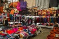 Handcrafts in Saquisili street market, Ecuador Royalty Free Stock Photo