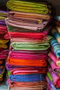 Handcrafts shot at the market in Morocco