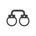 handcuff icon Royalty Free Stock Photo