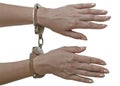 Handcuffs Royalty Free Stock Photo