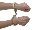 Handcuffs Royalty Free Stock Photo