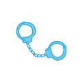 Handcuffs doodle icon