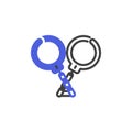 Handcuffs line icon