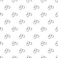 Handcuffs pattern Royalty Free Stock Photo