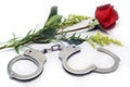 Handcuffs and Rose