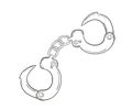 Handcuffs Royalty Free Stock Photo