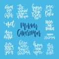 Handdrawn Christmas Lettering