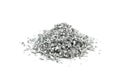 A handful of aluminum powder Royalty Free Stock Photo