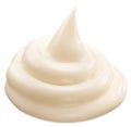 Handful of mayonnaise. Royalty Free Stock Photo