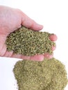 Handful of oregano