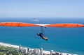 Handglider Over Rio de Janeiro Royalty Free Stock Photo