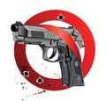 Handgun Beretta Elite Bloody Stop