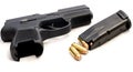 Handgun Bullets Crime Rights Gun Royalty Free Stock Photo