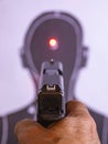 Handgun with Laser Light (Head)