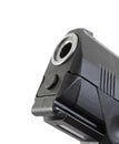 Handgun muzzle Royalty Free Stock Photo