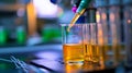 Handheld Biosensor Testing with Liquid Samples in Laboratory Environment
