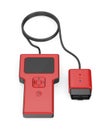 Handheld car diagnostic device Royalty Free Stock Photo