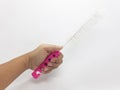 Handheld Colorful Useful Cleaning Tools for Washing Room and Bathroom Brush in White Isolation Background 02