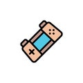 Handheld console icon. Simple color with outline vector elements of video game icons for ui and ux, website or mobile application Royalty Free Stock Photo