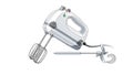 Handheld Electric Mixer with Attachments Royalty Free Stock Photo
