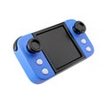 Handheld game console, 3d rendered illustration