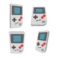 Handheld Game Console Icon - Stock Vector