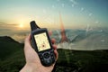 Handheld GPS Royalty Free Stock Photo