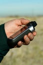 Handheld GPS System Royalty Free Stock Photo