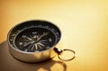 Handheld magnetic compass Royalty Free Stock Photo