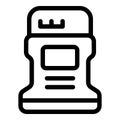 Handheld scanner device scanning document icon