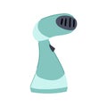 handheld steamer portable cartoon vector illustration