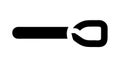 Handheld Torch Light Source Icon, vector design Generative AI Royalty Free Stock Photo