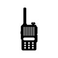 Handheld transceiver icon, vector illustration design template
