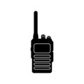 Handheld transceiver icon, vector illustration design template