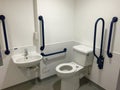 Handicap accessible Bathroom Royalty Free Stock Photo