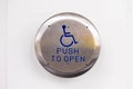 Handicap accessible door opener