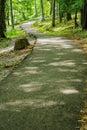 A Handicap Accessible Walking Path Royalty Free Stock Photo