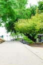 Handicap ramp in park Royalty Free Stock Photo