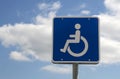 Handicaped sign Royalty Free Stock Photo