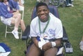 Handicapped African American Athlete