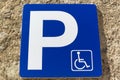 Handicapped sign