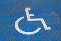 Handicapped sign