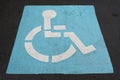 Handicapped sign